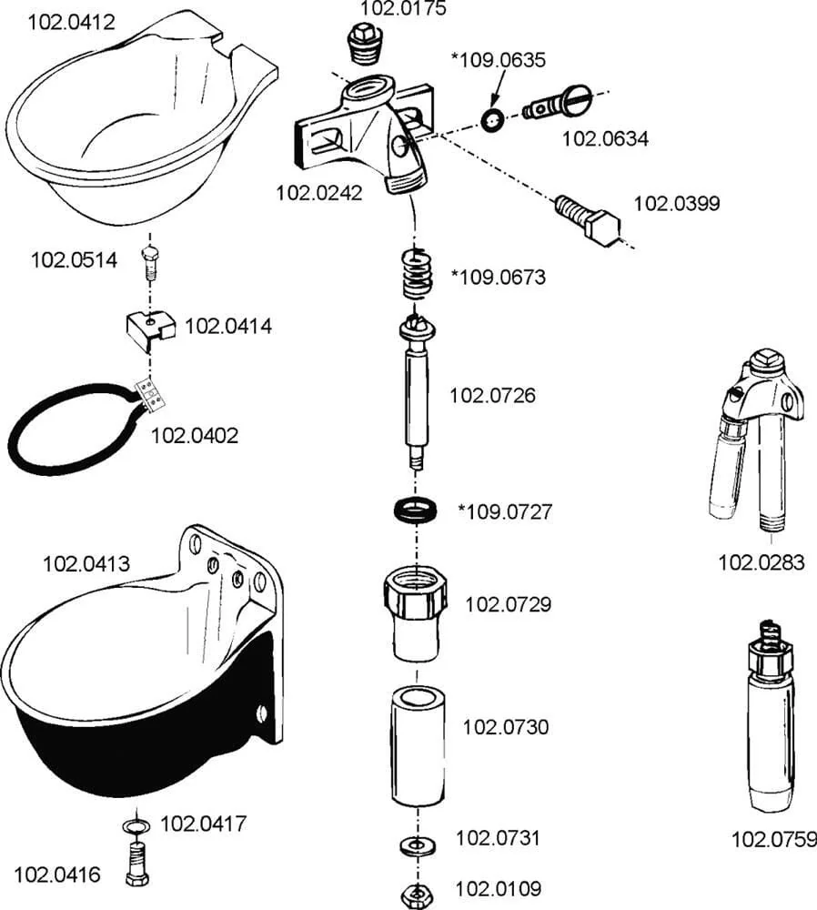 Suevia - SU1020242 - Verbindungsstueck mit Reg.