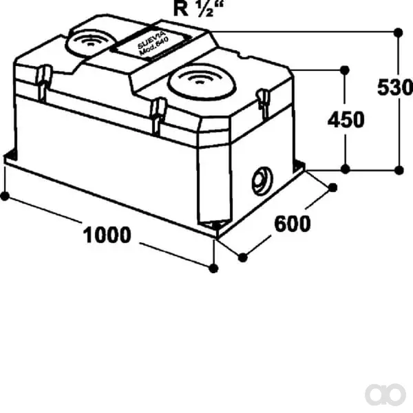 Suevia - SU1300640 - Traenke Thermo quell 640