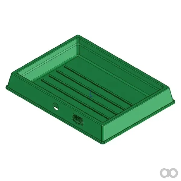 Suevia - SU1601086 - Desinfektionstank 19 l 800x600x110mm Suevia