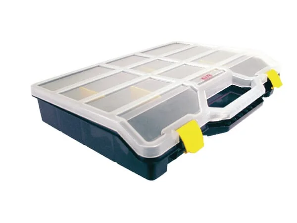 Tayg - 147005TAY - Sortimentkasten 350x460x81mm, 21l Fassungsvermoegen, Blau Polypropylen, 26 Faecher, 47-26 Von Tayg
