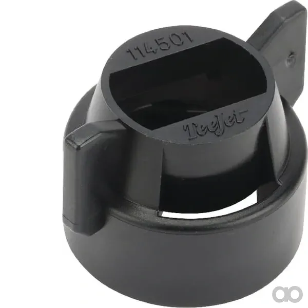 TeeJet - 1145021CELR - Duesenkappe, Bajonett, SW11H, Schwarz, Mit Dichtung