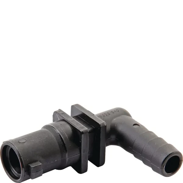 TeeJet - 18638111540NYB - Duesenhalter Bogen 3/8" 9,5mm Schlauchanschluss