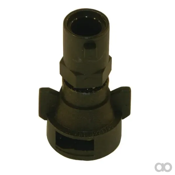 TeeJet - 902037 - Duesenadapter-Verschlusskappe Bajonett Schwarz TeeJet