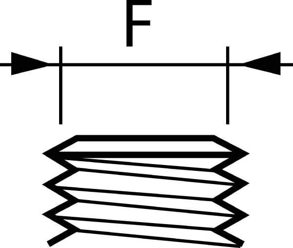 TeeJet - CP1321 - Nippel Fuer Duesenhalter 1/4" Innen