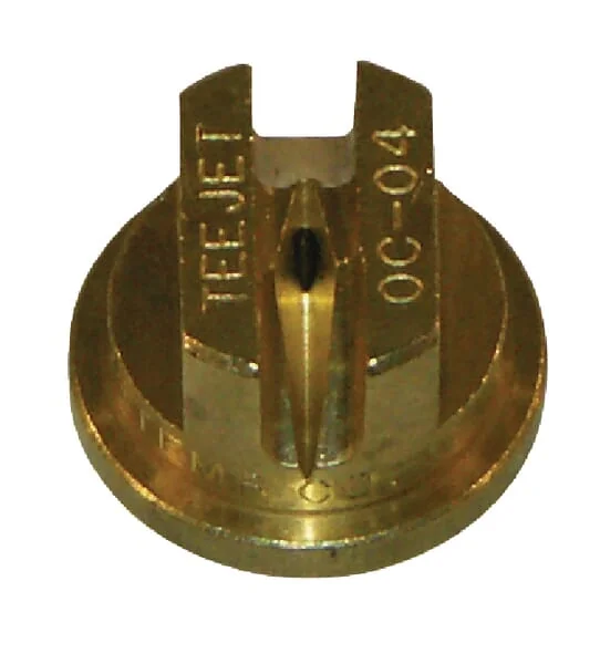 Teejet - OC04 - Schlitzkappe, Exzentrisch Messing