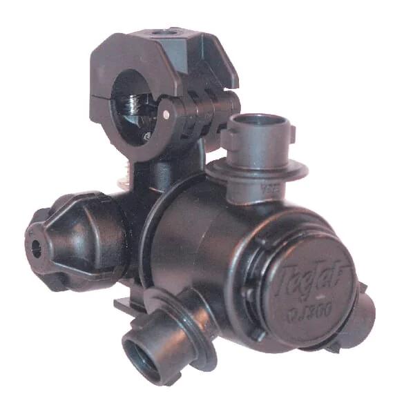 Teejet - QJ36325MMNYB - Halter mit 3 Duezen 25 mm
