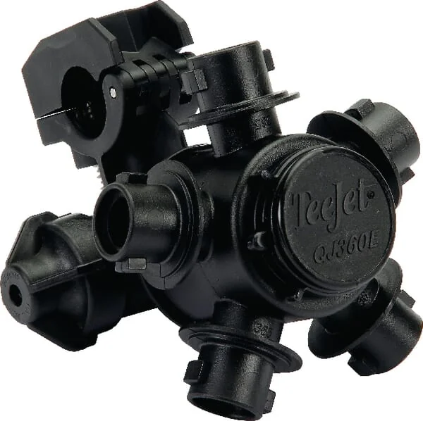 Teejet - QJ365E20MMNYB - Halter mit 5 Duezenanschluessen