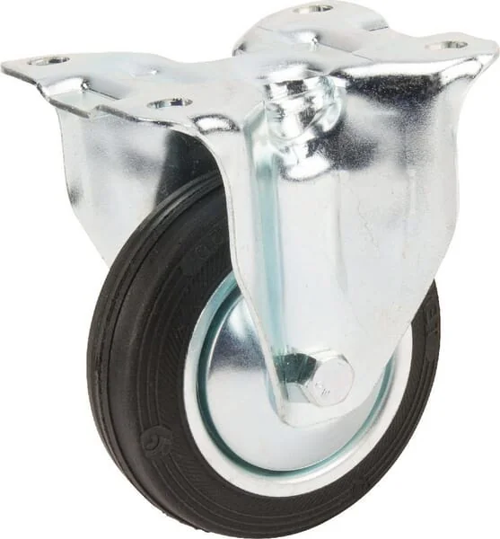 Tente - 3478DVJ125P62 - Festrollen mit schwarzem Gummireifen