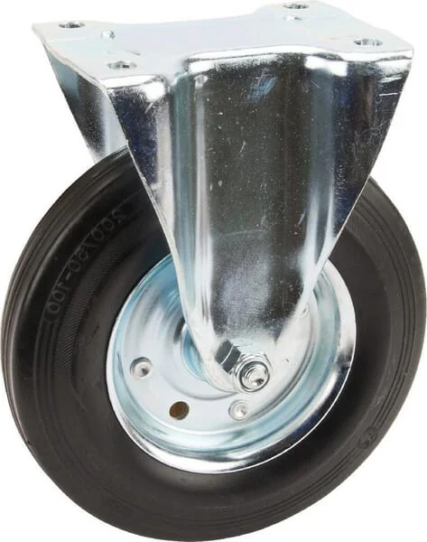 Tente - 3478DVR200P63 - Festrollen mit schwarzem Gummireifen
