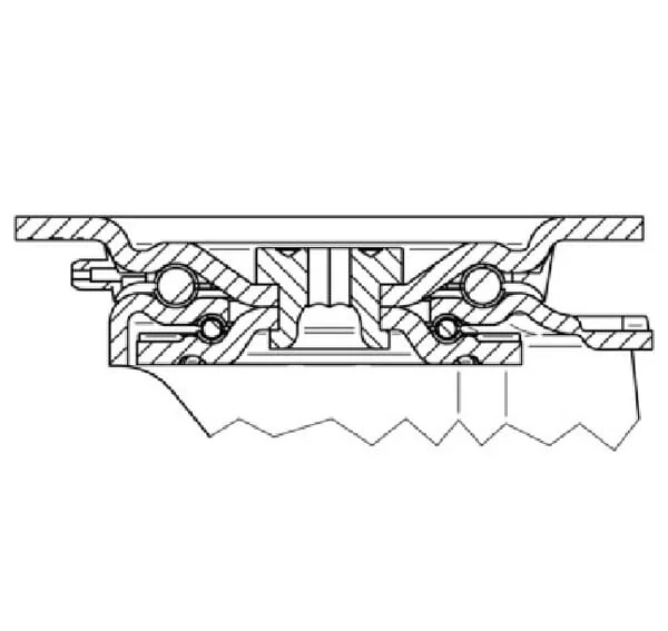 Tente - 4687ITP125P63 - Hochleistungsraeder mit Polyurethan-Laufbelag