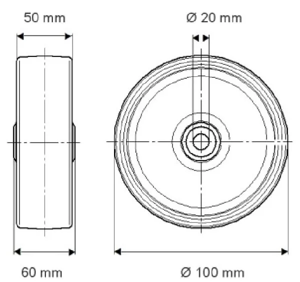 Tente - FTP1000502060 - Rad 100 mm