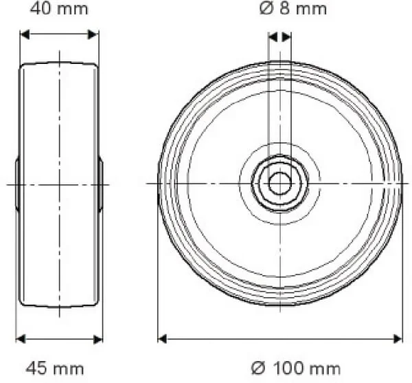 Tente - IEP100400845 - Rad 100 mm