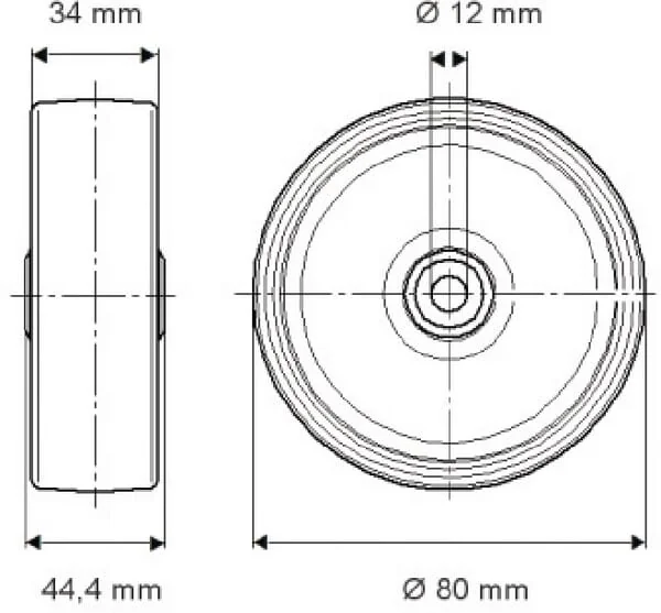 Tente - UOR080341244 - Rad 80mm
