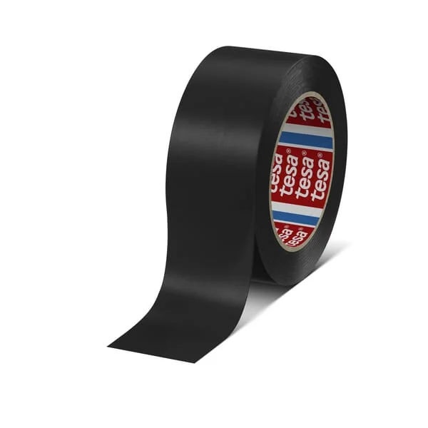 TESA - T041690005593 - Klebeband Premium-PVC Permanent Schwarz 33m x 50mm TESAflex®