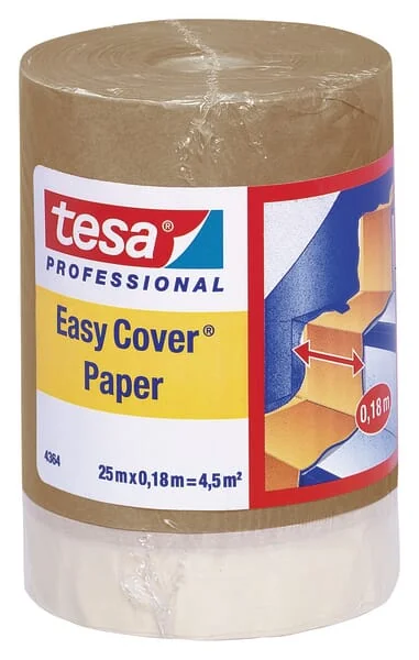 TESA - T043640000101 - Easy Cover® Papier 25m x 180mm Braun
