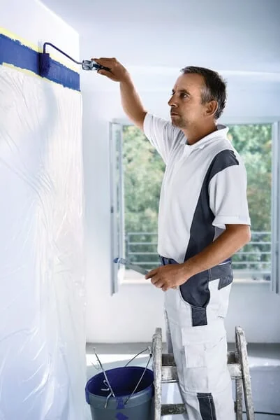 TESA - T043650000001 - Easy Cover® Universal 2-In-1 Praezisionsmaske & PE-Folie 33m x 550mm
