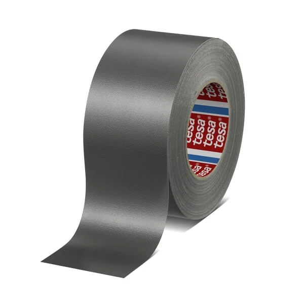 TESA - T046880001200 - Band Stoff Standard PE-Beschichtet Grau 50m x 75mm TESAband®