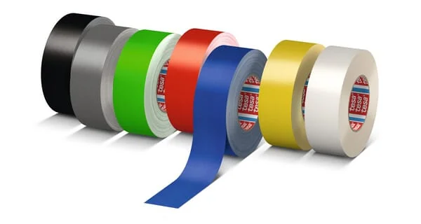 TESA - T046880001200 - Band Stoff Standard PE-Beschichtet Grau 50m x 75mm TESAband®