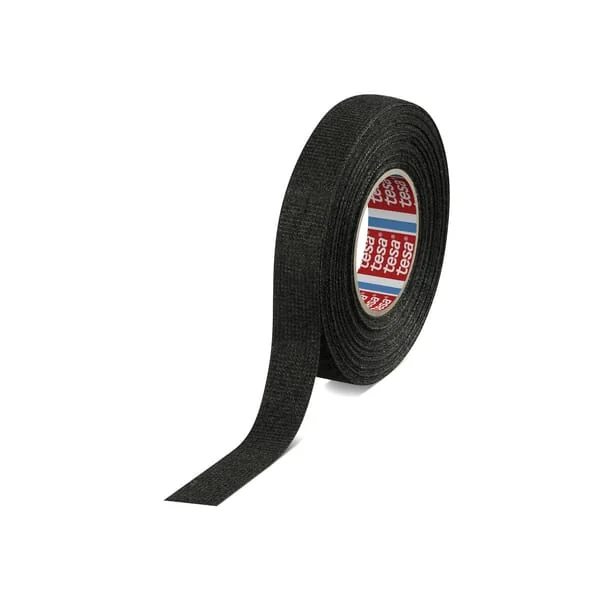 TESA - T516080000600 - Klebeband PET-Vlies Schwarz 15m x 15mm TESAband®