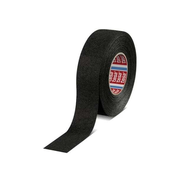 TESA - T516080000700 - Klebeband PET-Vlies Schwarz 15m x 25mm TESAband®