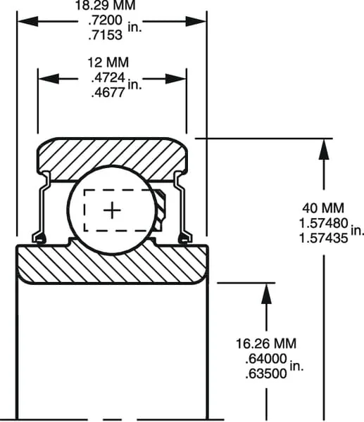 Timken - 203RR2 - Kugellager