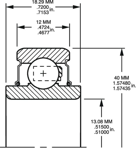 Timken - 203RR5 - Kugellager