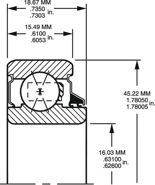 Timken - 204PY2 - Kugellager