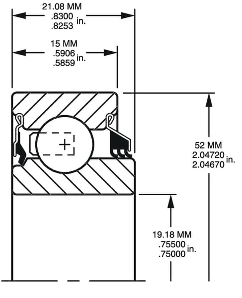Timken - 205KRP2ADN - Kugellager