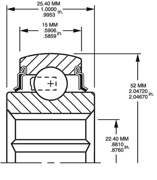 Timken - 205KRRB2C1 - Lager