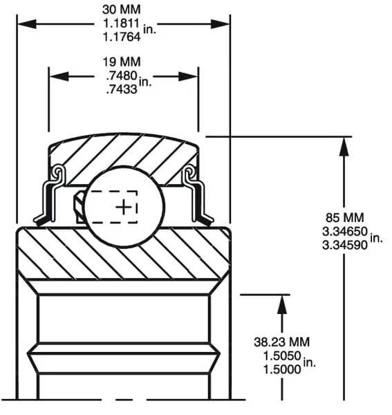 Timken - 209KRRB2 - Kugellager