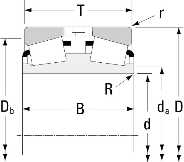 Timken - LM501334SD - Innenring-Kegelrollenlager