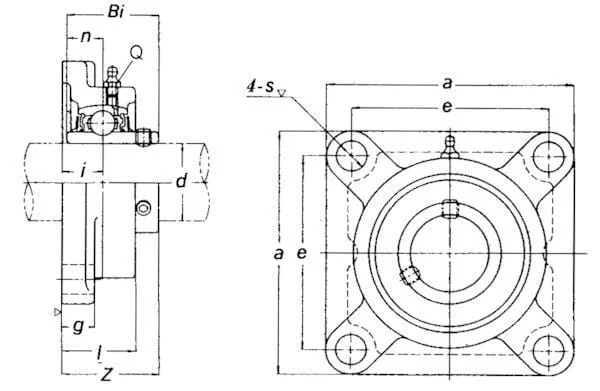 Timken - UCF205TIM - Gehäuseeinheit UCF