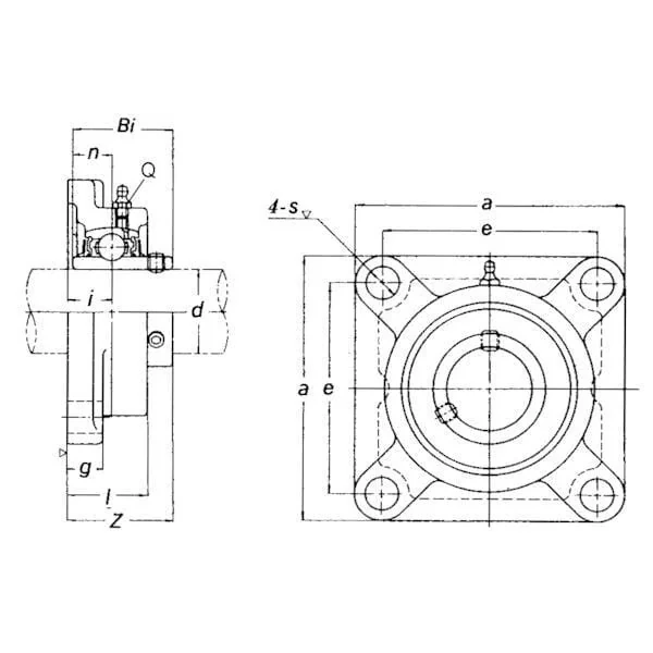 Timken - UCF305 - Gehäuseeinheit UCF