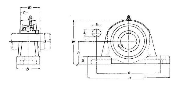 Timken - UCP205TIM - Gehäuseeinheit UCP