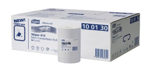 Tork - PM100130 - Papierhandtuch, Weisse Rolle, 22cm x 120m, 1-Lagig, Aussen-Diameter 140mm, 11 Rollen