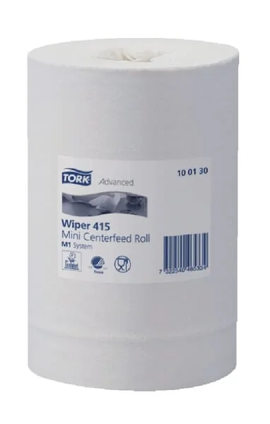 Tork - PM100130 - Papierhandtuch, Weisse Rolle, 22cm x 120m, 1-Lagig, Aussen-Diameter 140mm, 11 Rollen