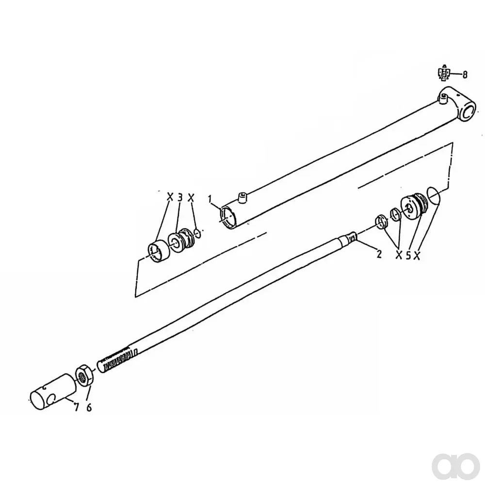 Trioliet - 05296 - Dichtungssatz Mullos