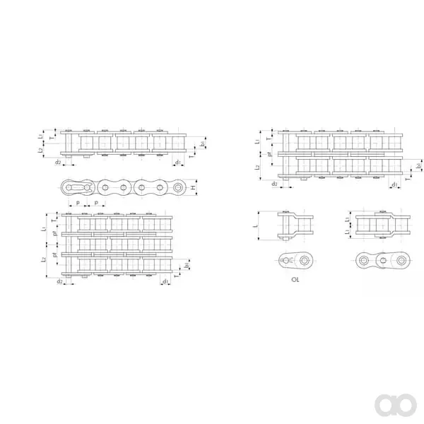 Tsubaki - RS602V - Laufglied Duplex