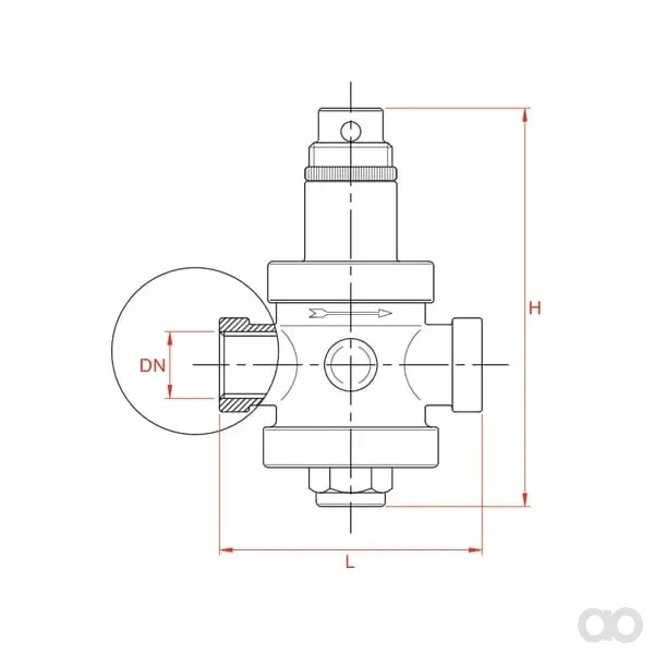 TVL - WK600112 - Druckminderer 1 1/2"