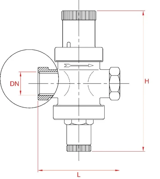 TVL - WK60734 - Druckminderer 3/4"