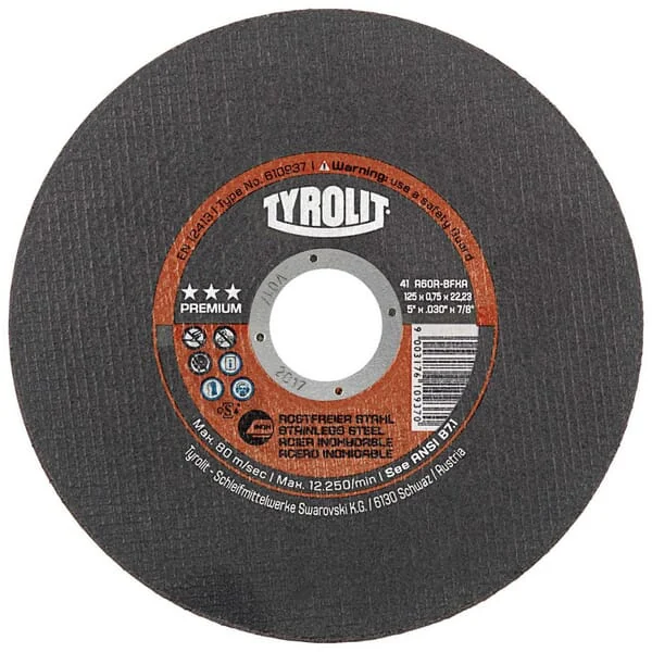 Tyrolit - 282150 - Scheibe Premium SS125x0,75