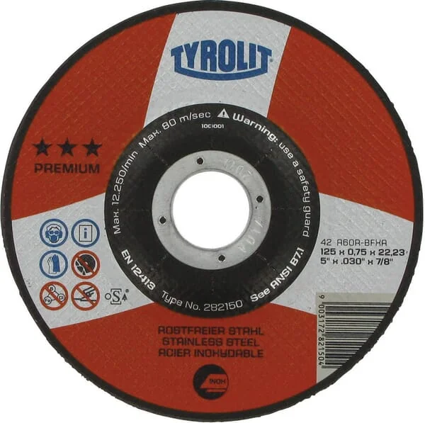 Tyrolit - 282150 - Scheibe Premium SS125x0,75