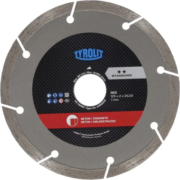 Tyrolit - 34500112 - Schneidscheibe DCCS1 180mm