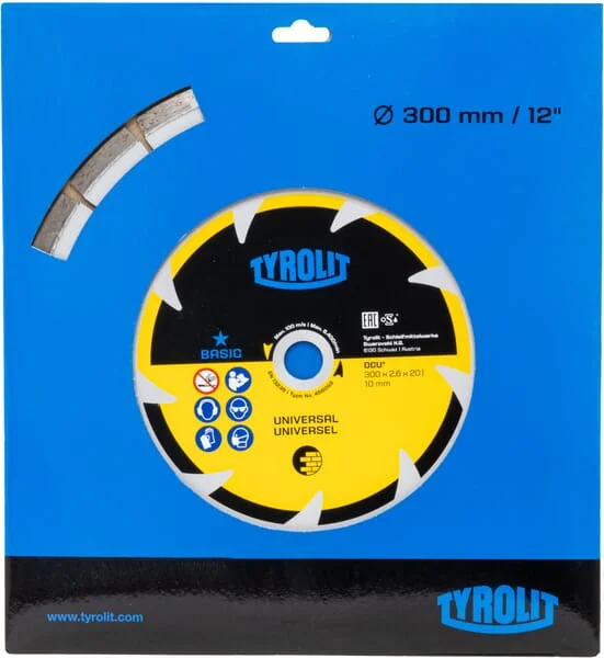 Tyrolit - 34501448 - Trennscheibe DCUB1 300x20mm