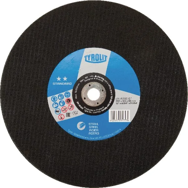 Tyrolit - 384753 - Trennscheibe Standard, Stahl 300x3,5x20