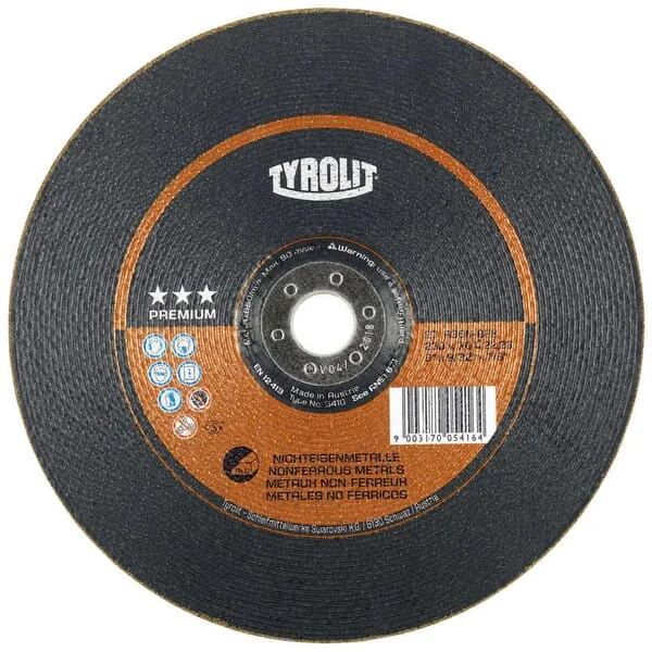 Tyrolit - 5316 - Schleifscheibe Premium No-Fe 125x7