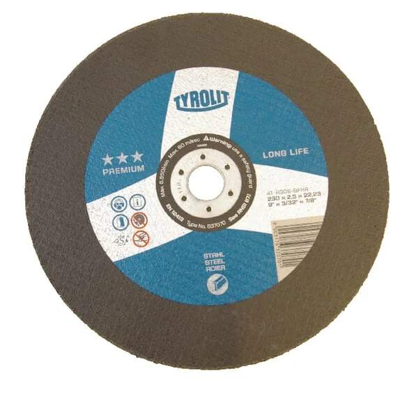 Tyrolit - 637070 - Trennscheibe Premium LL. St 230x2,5