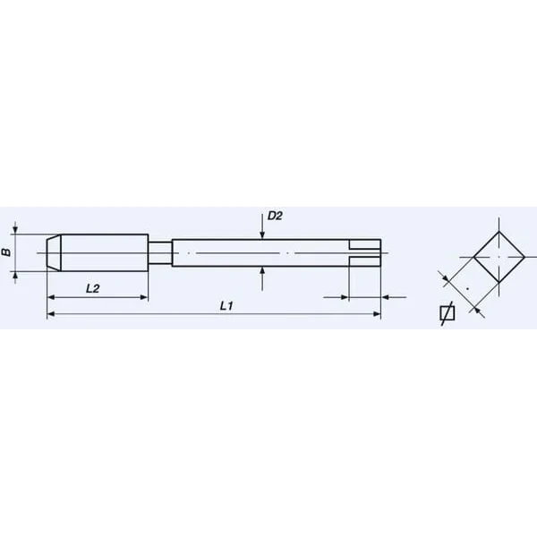V Coil - 542004700 - Handgewindebohrer M12