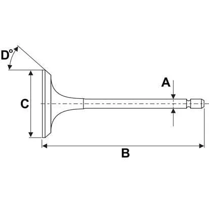 Vapormatic - VPA1511 - Einlassventil (x4)