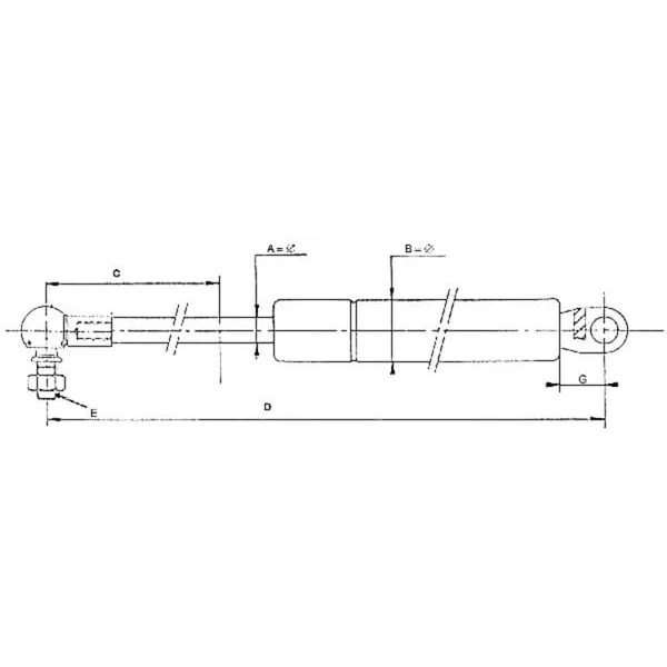 Vapormatic - VPM1605 - Gasdruckfeder